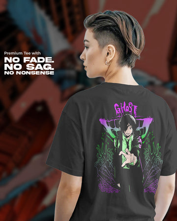 Chainsaw Man Himeno Ghost T-Shirt | Oversized Fit | 270 GSM Cotton