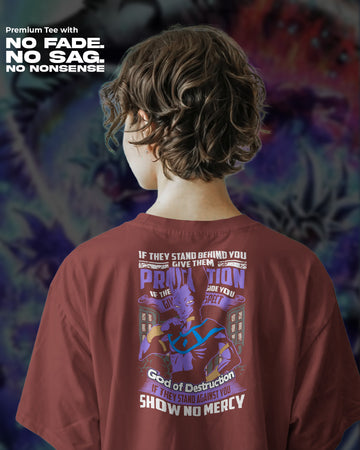 Dragon Ball “God of Destruction” T-Shirt | Unisex Regular Fit | Anime Tee | 100% Cotton | 270 GSM