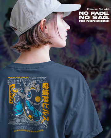 Dragon Ball "God of Destruction Beerus” Kanji Edition T-Shirt | Unisex Regular Fit | Anime Tee | 270 GSM | 100% Cotton