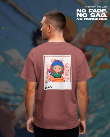 Zoro Dear Santa T-Shirt | Unisex Regular Fit | Anime Tee | 100% Cotton | 270 GSM