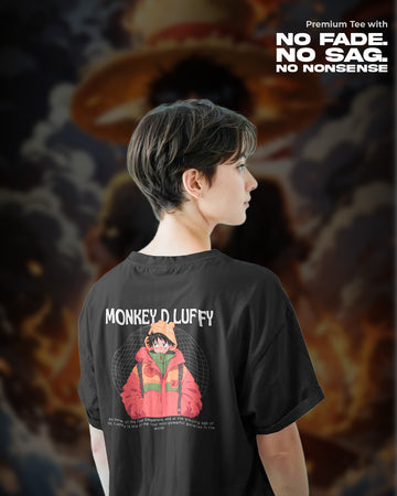 One Piece X Cozy King Luffy T-Shirt | Unisex Regular Fit | 100% Cotton | 270 GSM