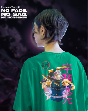 Uzui Flare X Demon Slayer T-Shirt | Unisex | Regular Fit | 270 GSM