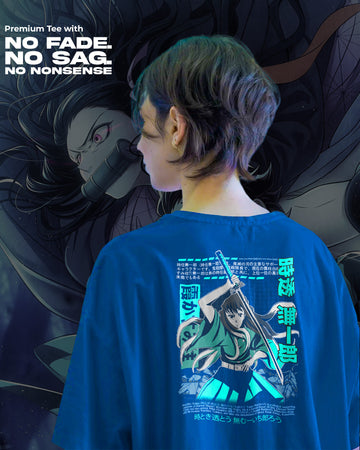 Muichiro Core X Demon Slayer T-Shirt | Unisex | Regular Fit | 270 GSM Cotton