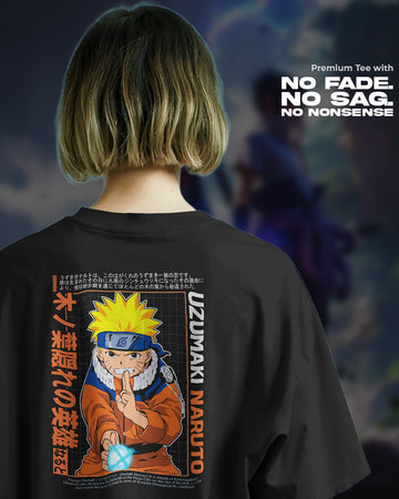 Naruto: Believe & Bleed T-Shirt | Unisex | Regular Fit | 270 GSM Cotton