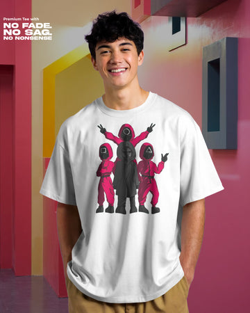 Squid Game “Squad Victory” T-Shirt | Unisex Regular Fit | 100% Cotton | 270 GSM