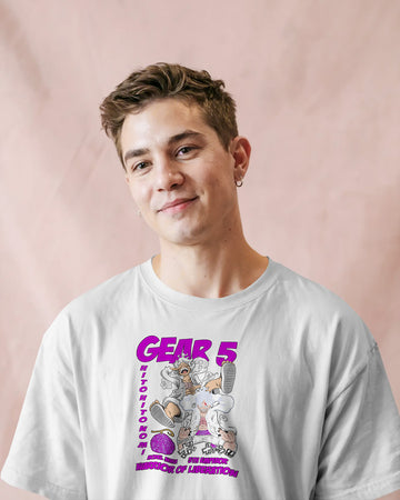 One Piece Gear 5 Warrior of Liberation Tee | Unisex Regular Fit | 100% Cotton
