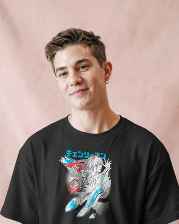 Chainsaw Man X Urban Devil Hunter T-Shirt | Unisex Regular Fit | 100% Cotton