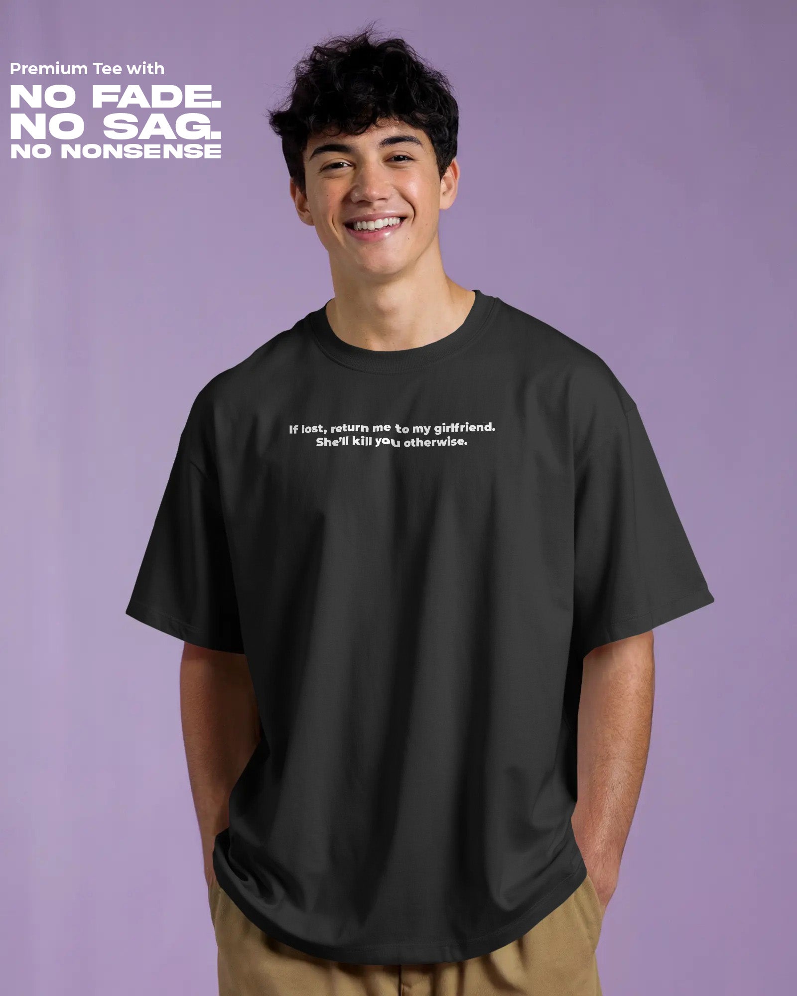 Return to Girlfriend Tee | Unisex Regular Fit | 100% Cotton | 270 GSM