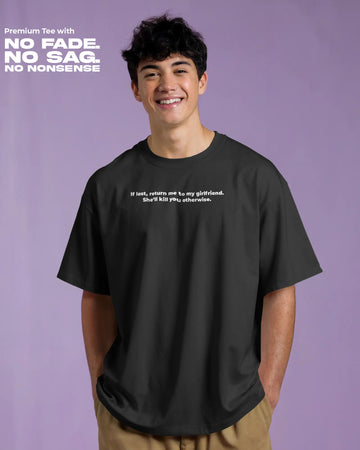 Return to Girlfriend Tee | Unisex Regular Fit | 100% Cotton | 270 GSM