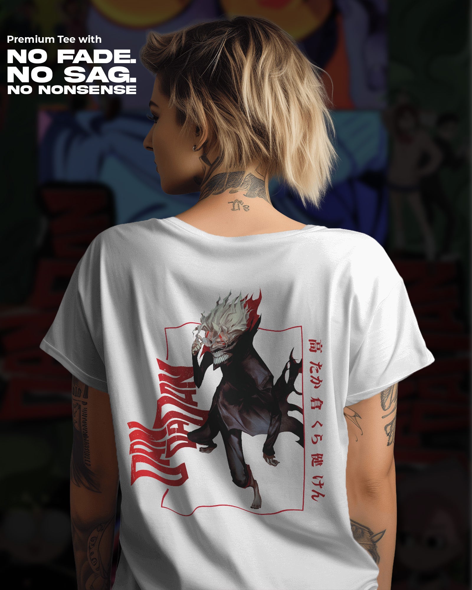 Ken Takakura Dan Da Dan T-Shirt | Unisex | Oversized Fit | 270 GSM Cotton