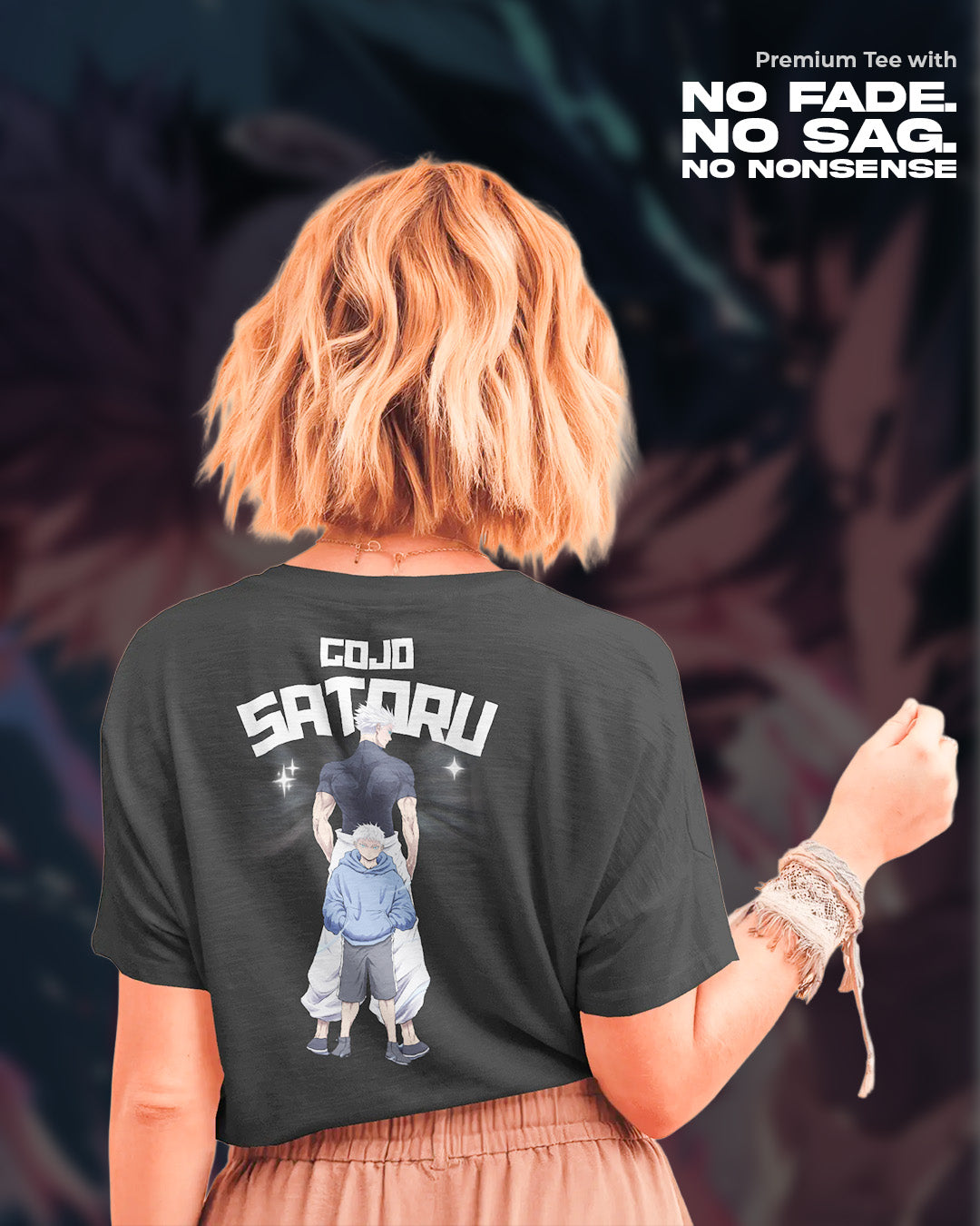 Jujutsu Kaisen X Cursed Logo T-Shirt | Unisex Regular Fit | 100% Cotton | 270 GSM