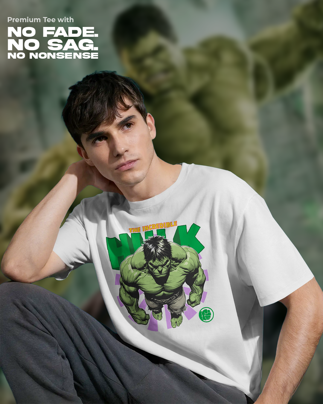 Incredible Hulk Rage Mode T-Shirt | Unisex Regular Fit | 100% Cotton | 270 GSM