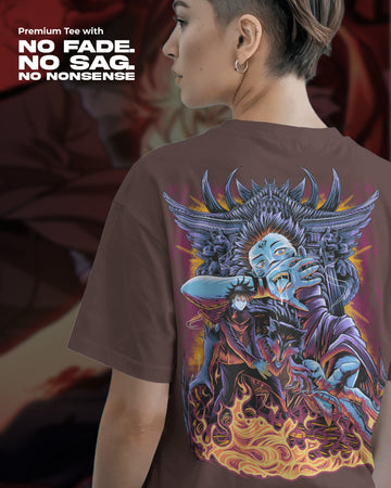 Sukuna's Curse Aura T-Shirt | Unisex | Regular Fit | 270 GSM Cotton