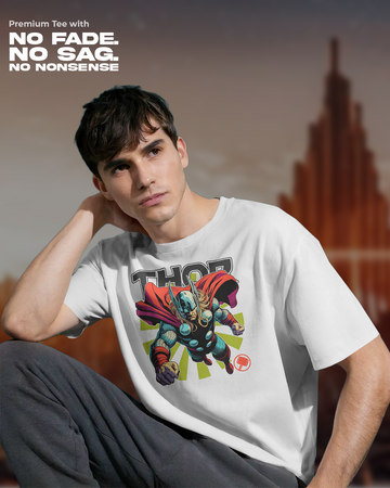 Thor God of Thunder T-Shirt | Unisex Regular Fit | 100% Cotton | 270 GSM