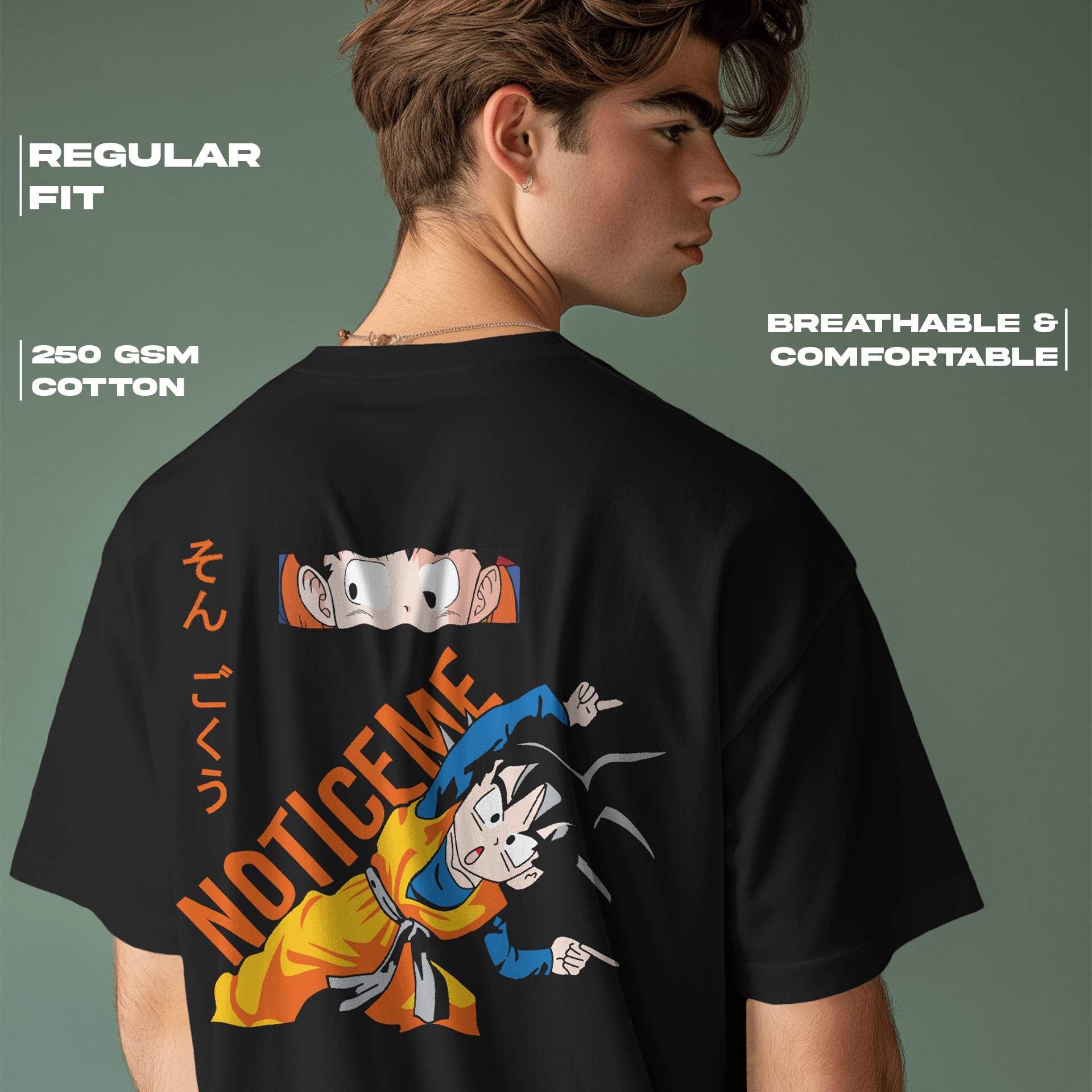 Kid Goku Adventure T-Shirt | Regular Fit | 270 GSM Cotton