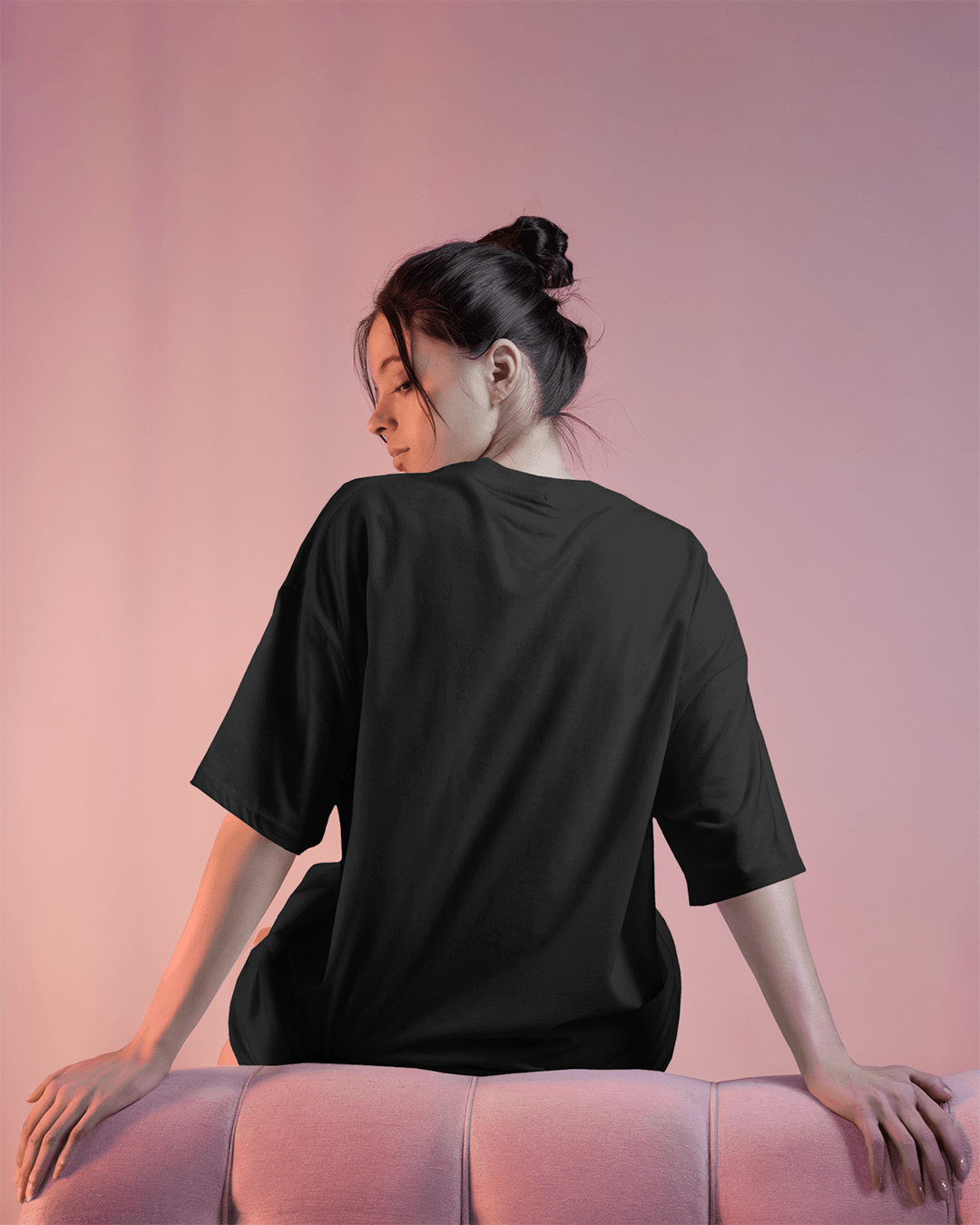 Calm After Chaos Couple T-Shirt | Female Regular Fit | 100% Cotton | 270 GSM