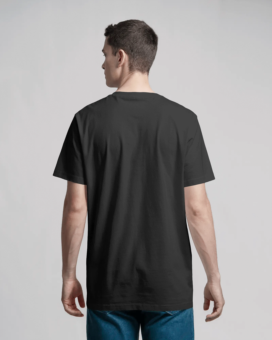 Happiness Mission Couple Tee | Male Regular Fit | 100% Cotton | 270 GSM